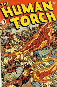 Cover for The Human Torch (Marvel, 1940 series) #16