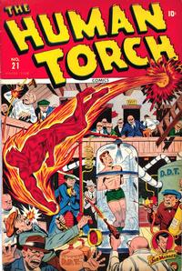 Cover Thumbnail for The Human Torch (Marvel, 1940 series) #21