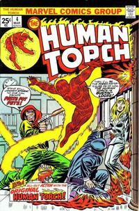 Cover for The Human Torch (Marvel, 1974 series) #4