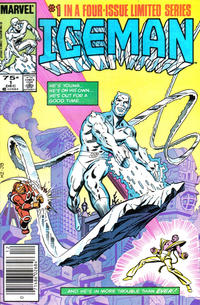 Cover Thumbnail for Iceman (Marvel, 1984 series) #1 [Newsstand]