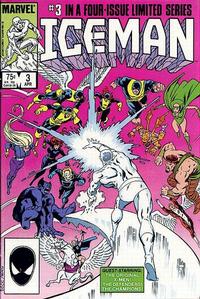 Cover for Iceman (Marvel, 1984 series) #3 [Direct]