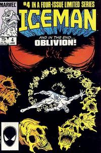 Cover Thumbnail for Iceman (Marvel, 1984 series) #4 [Direct]