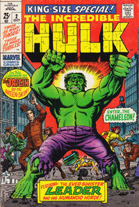 Cover Thumbnail for Incredible Hulk [King Size Special] (Marvel, 1968 series) #2