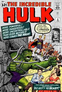 Cover Thumbnail for The Incredible Hulk (Marvel, 1962 series) #5 [Regular Edition]