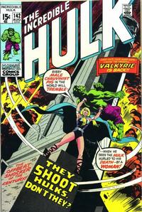 Cover Thumbnail for The Incredible Hulk (Marvel, 1968 series) #142