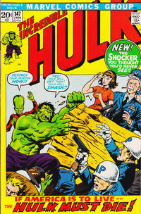 Cover Thumbnail for The Incredible Hulk (Marvel, 1968 series) #147