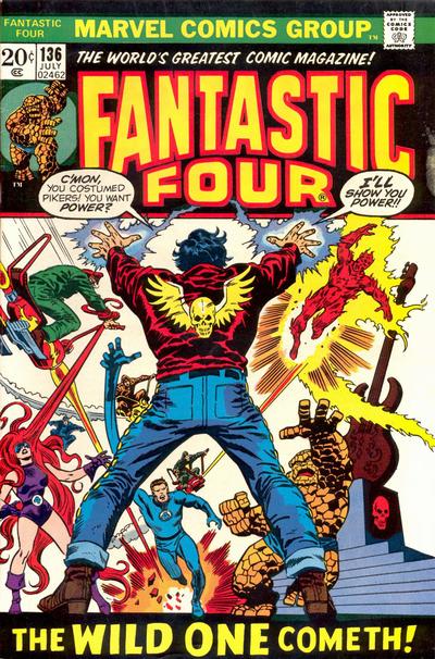 Cover for Fantastic Four (Marvel, 1961 series) #136
