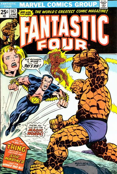 Cover for Fantastic Four (Marvel, 1961 series) #147