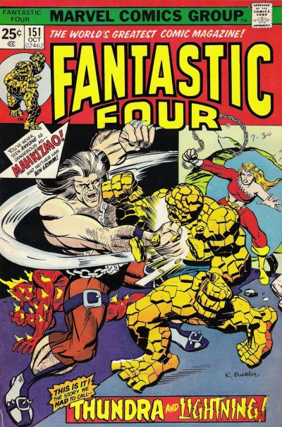 Cover for Fantastic Four (Marvel, 1961 series) #151
