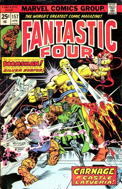 Cover for Fantastic Four (Marvel, 1961 series) #157