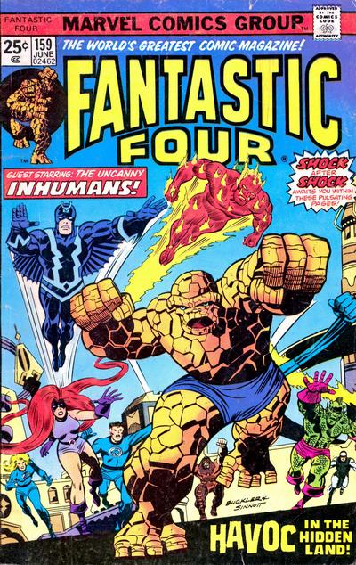 Cover for Fantastic Four (Marvel, 1961 series) #159 [Regular Edition]