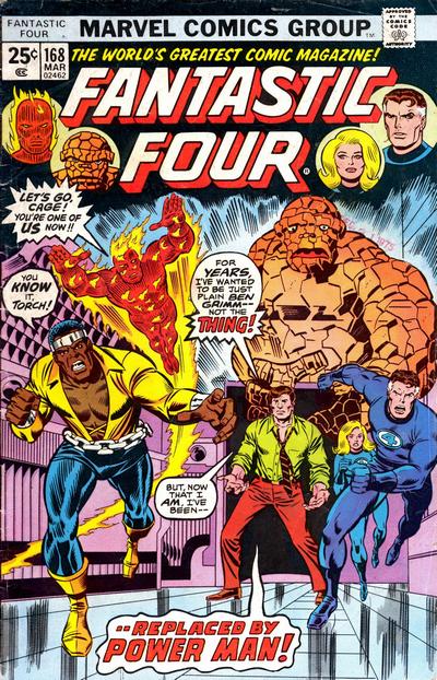 Cover for Fantastic Four (Marvel, 1961 series) #168
