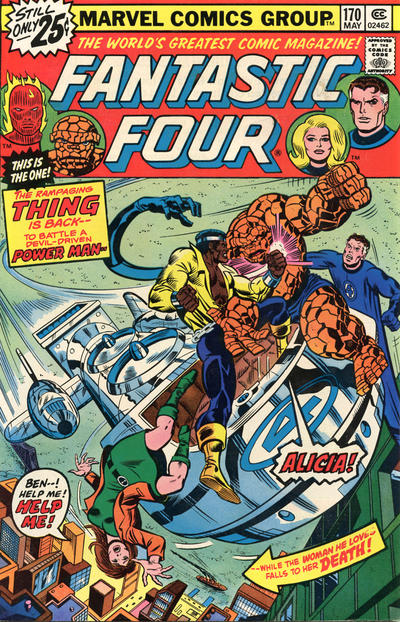 Cover for Fantastic Four (Marvel, 1961 series) #170 [25¢]