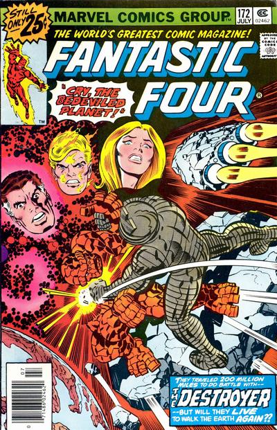Cover for Fantastic Four (Marvel, 1961 series) #172 [Regular Edition]