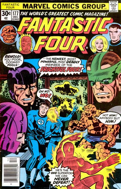Cover for Fantastic Four (Marvel, 1961 series) #177 [Regular Edition]