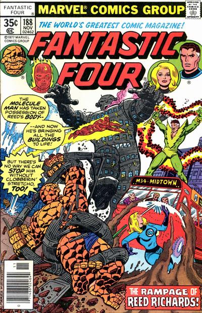 Cover for Fantastic Four (Marvel, 1961 series) #188 [Regular Edition]