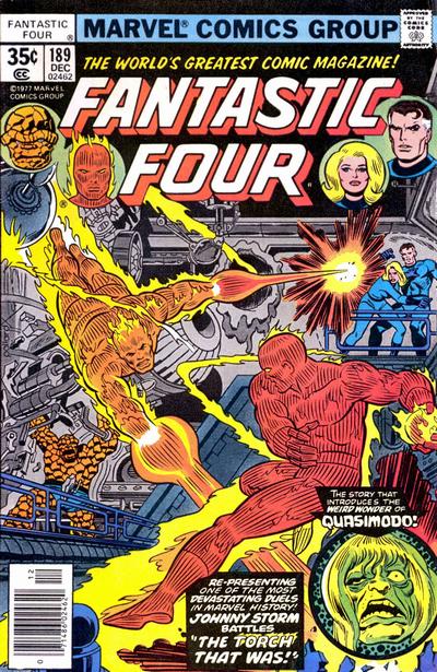 Cover for Fantastic Four (Marvel, 1961 series) #189 [Regular Edition]
