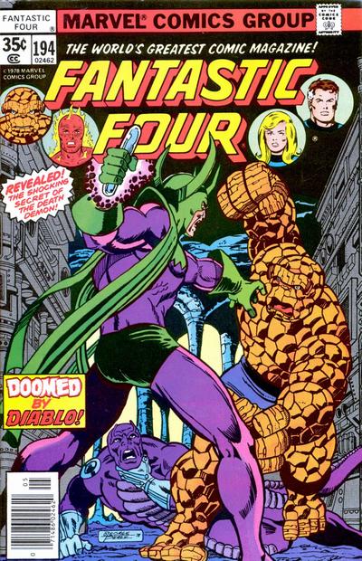 Cover for Fantastic Four (Marvel, 1961 series) #194 [Regular Edition]