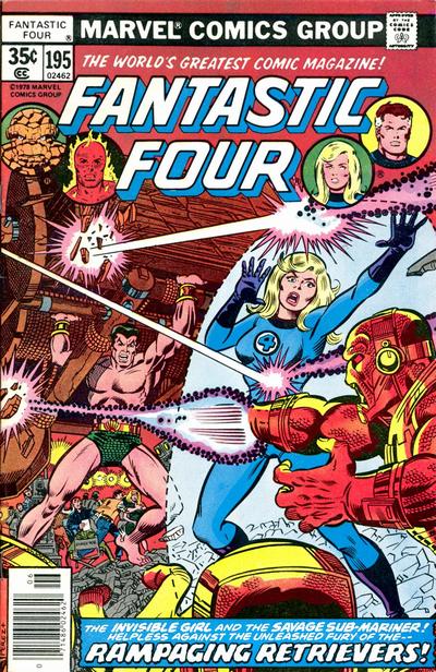 Cover for Fantastic Four (Marvel, 1961 series) #195 [Regular Edition]