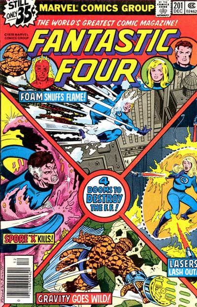 Cover for Fantastic Four (Marvel, 1961 series) #201 [Regular Edition]