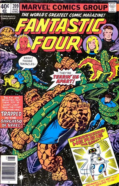 Cover for Fantastic Four (Marvel, 1961 series) #209 [Newsstand]
