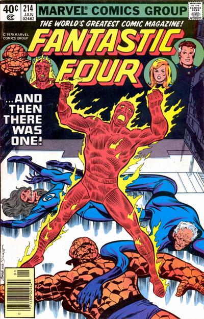 Cover for Fantastic Four (Marvel, 1961 series) #214 [Newsstand]