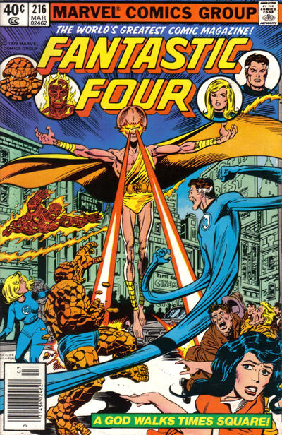 Cover for Fantastic Four (Marvel, 1961 series) #216 [Newsstand]