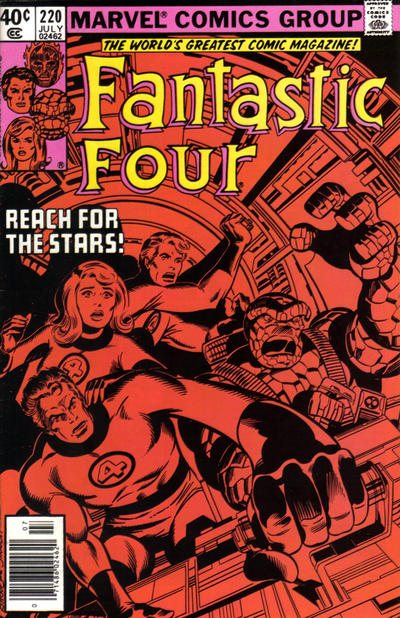 Cover for Fantastic Four (Marvel, 1961 series) #220 [Newsstand]