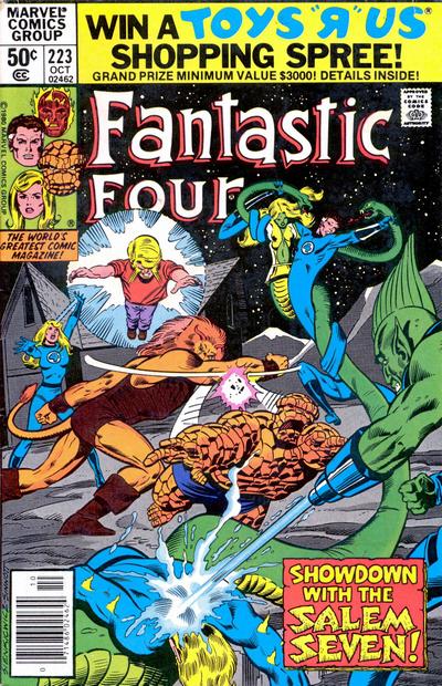Cover for Fantastic Four (Marvel, 1961 series) #223 [Newsstand]