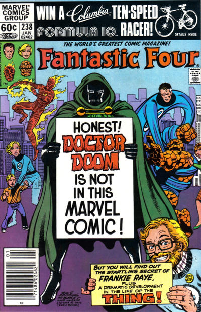 Cover for Fantastic Four (Marvel, 1961 series) #238 [Newsstand]