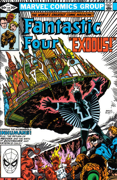 Cover for Fantastic Four (Marvel, 1961 series) #240 [Direct]