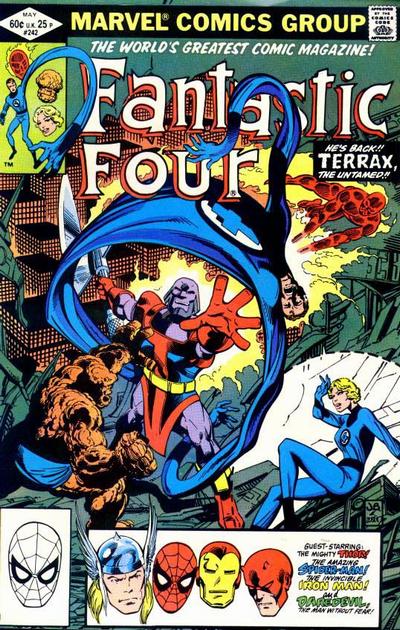 Cover for Fantastic Four (Marvel, 1961 series) #242 [Direct]