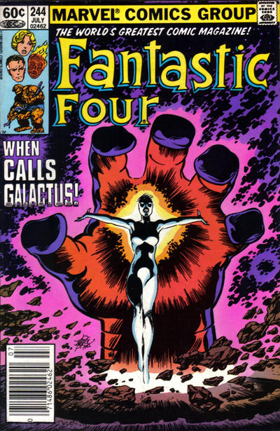 Cover for Fantastic Four (Marvel, 1961 series) #244 [Newsstand]