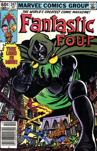 Cover for Fantastic Four (Marvel, 1961 series) #247 [Newsstand]