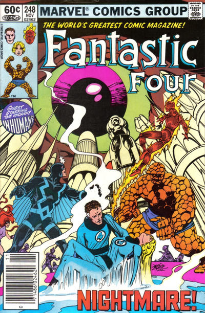 Cover for Fantastic Four (Marvel, 1961 series) #248 [Newsstand]