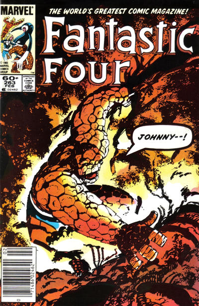 Cover for Fantastic Four (Marvel, 1961 series) #263 [Newsstand]