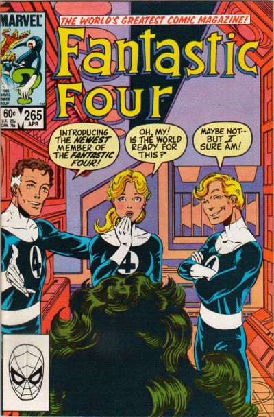Cover for Fantastic Four (Marvel, 1961 series) #265 [Direct]