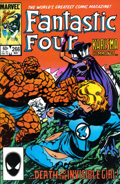Cover for Fantastic Four (Marvel, 1961 series) #266 [Direct]