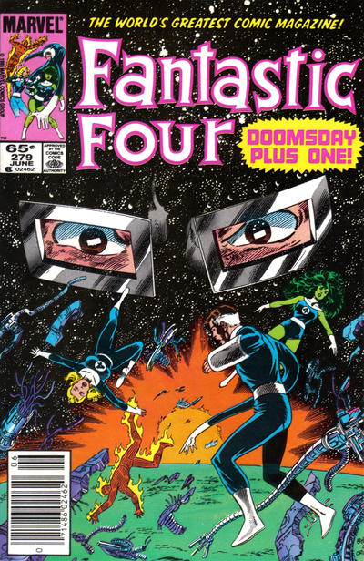 Cover for Fantastic Four (Marvel, 1961 series) #279 [Newsstand]