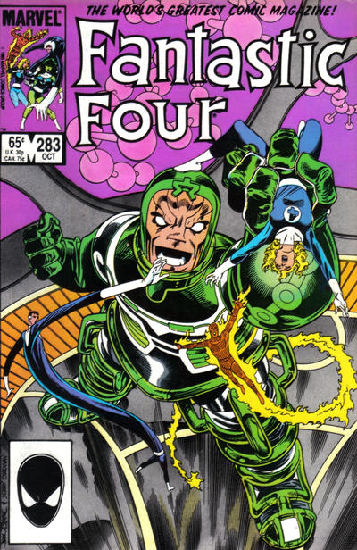 Cover for Fantastic Four (Marvel, 1961 series) #283 [Direct]