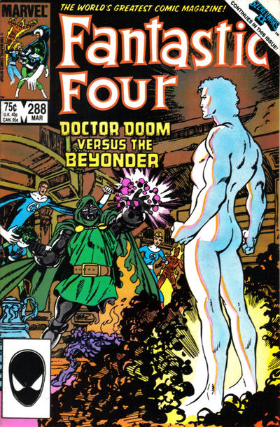 Cover for Fantastic Four (Marvel, 1961 series) #288 [Direct]