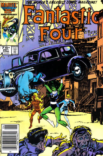 Cover for Fantastic Four (Marvel, 1961 series) #291 [Newsstand]