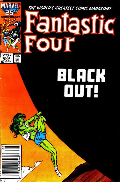 Cover for Fantastic Four (Marvel, 1961 series) #293 [Newsstand]