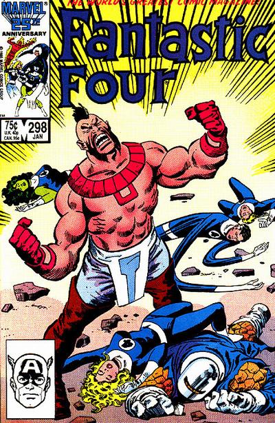 Cover for Fantastic Four (Marvel, 1961 series) #298 [Direct]