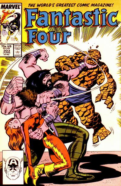 Cover for Fantastic Four (Marvel, 1961 series) #303 [Direct]