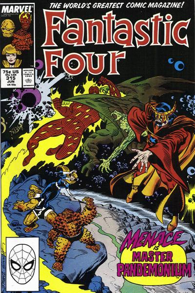 Cover for Fantastic Four (Marvel, 1961 series) #315 [Direct]