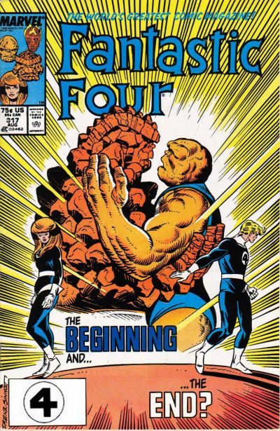 Cover for Fantastic Four (Marvel, 1961 series) #317 [Direct]