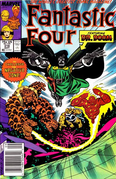 Cover for Fantastic Four (Marvel, 1961 series) #318 [Newsstand]