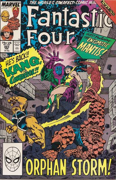 Cover for Fantastic Four (Marvel, 1961 series) #323 [Direct]
