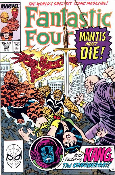 Cover for Fantastic Four (Marvel, 1961 series) #324 [Direct]